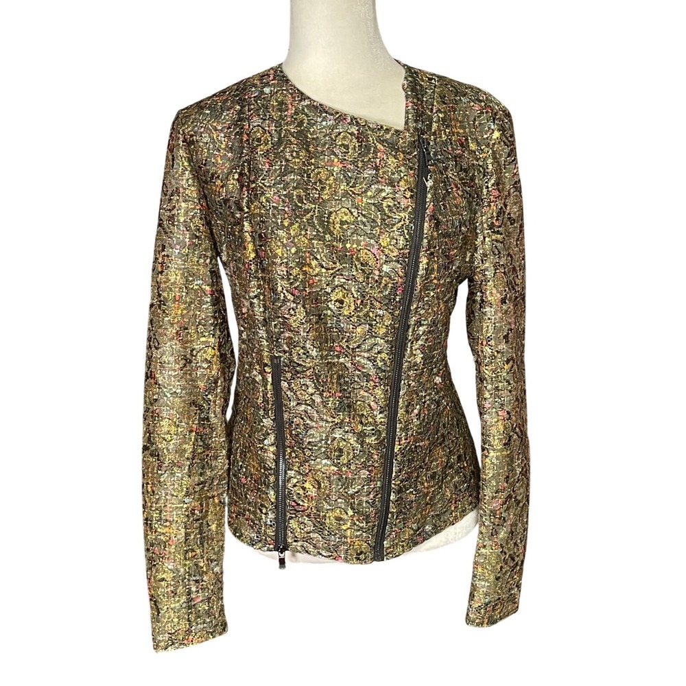 Carlisle New York Metallic Brocade Jacket – Size 8‎